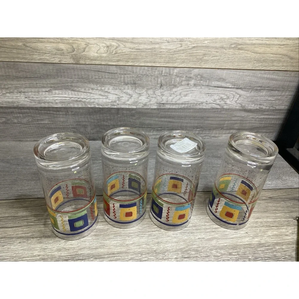 Set of 4 Pfaltzgraff‎ SEDONA PLASTIC Tumblers 16 oz  6 1/4